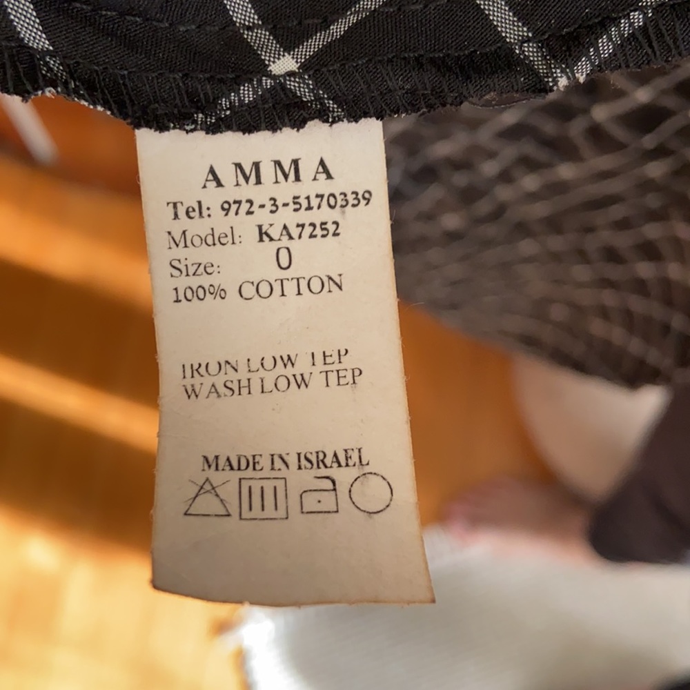 Grid Pattern Dress - image 7